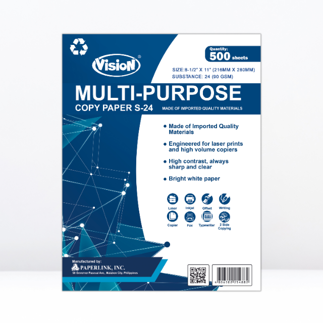 Multi-Purpose Copy Paper - PAPERLINK, INC.